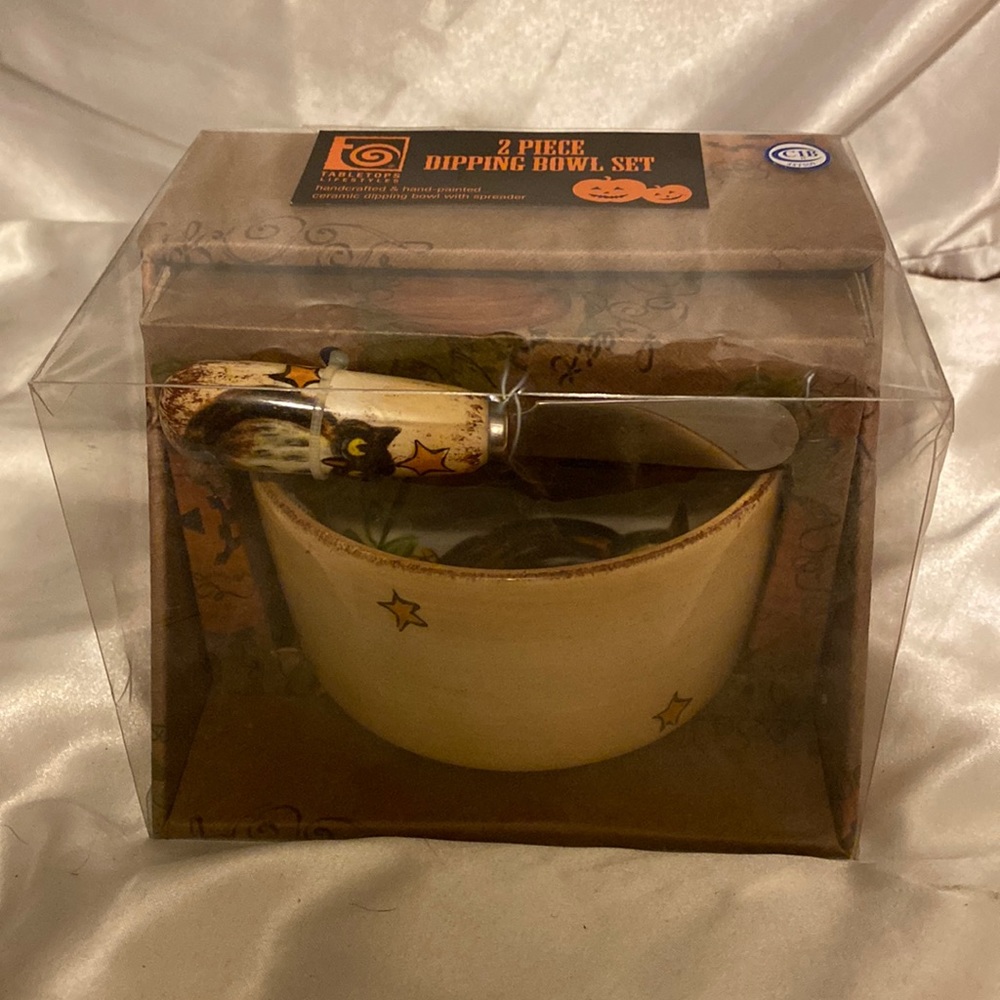 Owl themed dipping bowl set